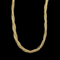 14K Yellow Gold Estate Fancy Link Necklace