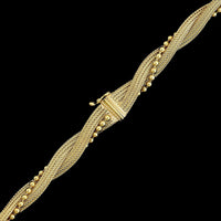 14K Yellow Gold Estate Fancy Link Necklace