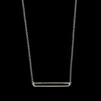 14K White Gold Estate Diamond Necklace