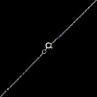 14K White Gold Estate Diamond Necklace