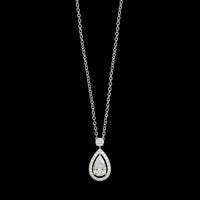 Graff 18K White Gold Estate Constellation Diamond Pendant Necklace