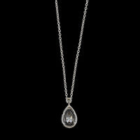 Graff 18K White Gold Estate Constellation Diamond Pendant Necklace
