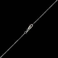 18K White Gold Estate Alexandrite and Diamond Pendant Necklace