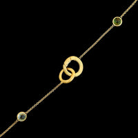 Marco Bicego 18K Yellow Gold Estate Gemset Jaipur Necklace