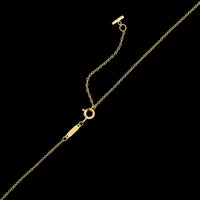 Tiffany & Co. 18K Rose Gold Estate T Smile Large Pendant Necklace
