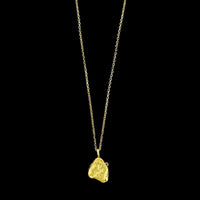 14K and 20K Yellow Gold Estate Diamond Pendant Necklace
