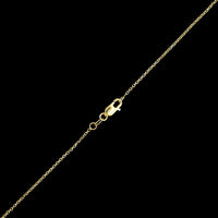 14K and 20K Yellow Gold Estate Diamond Pendant Necklace