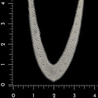 Tiffany & Co. Sterling Estate Silver Elsa Peretti Mesh Bib Necklace