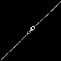 18K Two-tone Gold Estate Diamond Pendant Necklace
