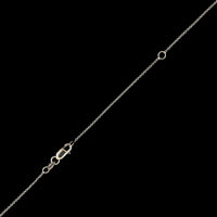 Roberto Coin 18K White Gold Estate Diamond Tiny Treasures Circle Pendant Necklace