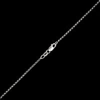 14K White Gold Estate Pink Tourmaline Pendant Necklace
