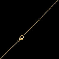 Cartier 18K Yellow Gold Estate Onyx and Diamond Amulette De Cartier XS Necklace