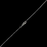 14K White Gold Estate Diamond Necklace