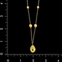 Marco Bicego 18K Yellow Gold Citrine Neckace