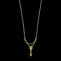 Jose Hess 18K Yellow Gold Estate Diamond Necklace