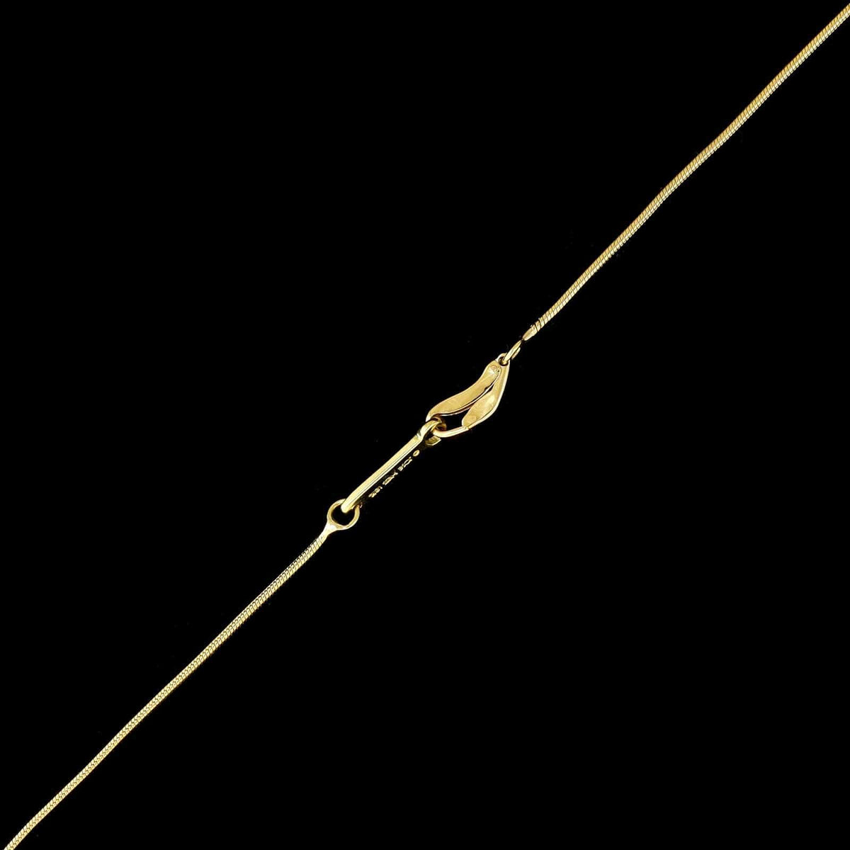 Jose Hess 18K Yellow Gold Estate Diamond Necklace