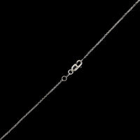 18K White Gold Estate Vintage Style Diamond Pendant Necklace&nbsp;