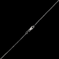 18K White Gold Estate Diamond Starfish Pendant Necklace