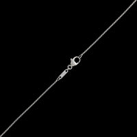 14K White Gold Estate Diamond Pave and Pearl Drop Pendant Necklace