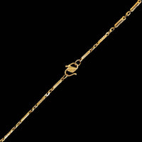 21K Yellow Gold Estate Singapore Merlion Pendant Necklace