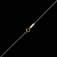 Tiffany & Co. 18K Rose Gold Estate Diamond Smile Necklace