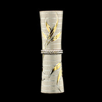 Revlon Sterling Silver Estate Futurama Lipstick Case Designed by Van Cleef & Arpels