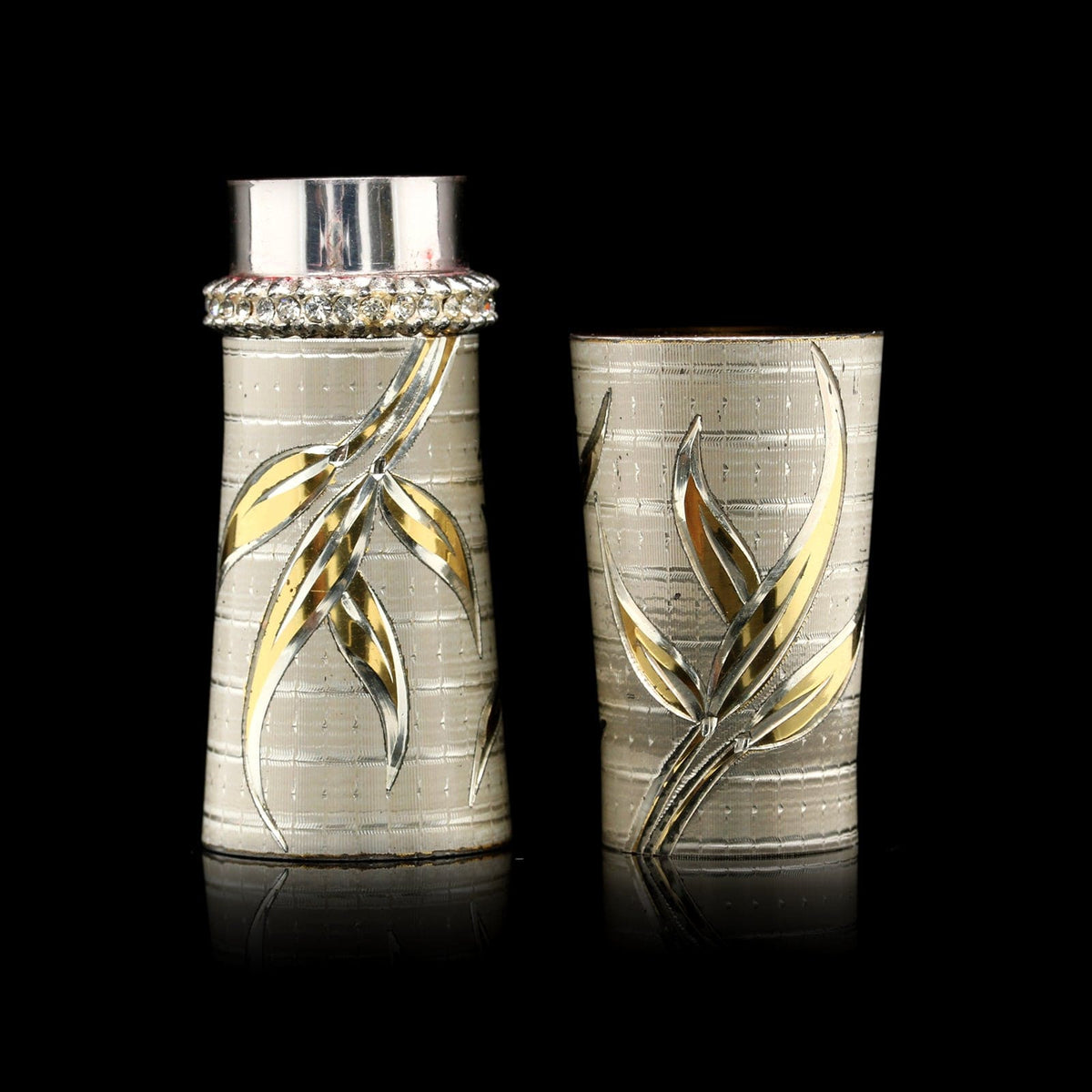 Revlon Sterling Silver Estate Futurama Lipstick Case Designed by Van Cleef & Arpels