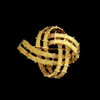 Tiffany & Co. 18K Yellow Gold Estate Knot Brooch