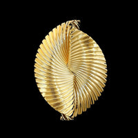 Retro 14K Yellow Gold Estate Pin