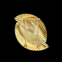 Retro 14K Yellow Gold Estate Pin