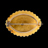 Antique 14K Yellow Gold Estate Pin