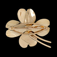 Harry S. Bick 14K Yellow Gold Estate Dogwood Pin