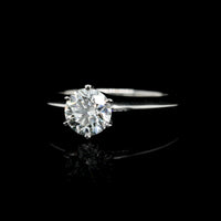 Tiffany & Platinum Estate Diamond Engagement Ring