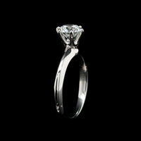 Tiffany & Platinum Estate Diamond Engagement Ring
