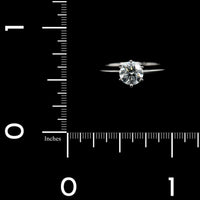 Tiffany & Platinum Estate Diamond Engagement Ring