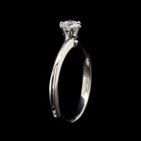Tiffany & Co. Platinum Diamond Solitaire Engagement Ring