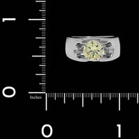 14K White Gold Estate Diamond Ring