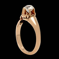 Vintage 14K Yellow Gold Estate Diamond Ring