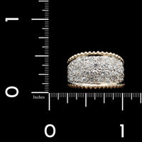 14K Two-tone Gold Estate Diamond Ring