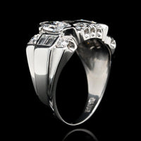 Platinum Estate Diamond Ring