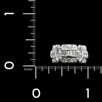 Platinum Estate Diamond Ring
