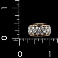 14K Two-tone Gold Estate Diamond Eternity Band