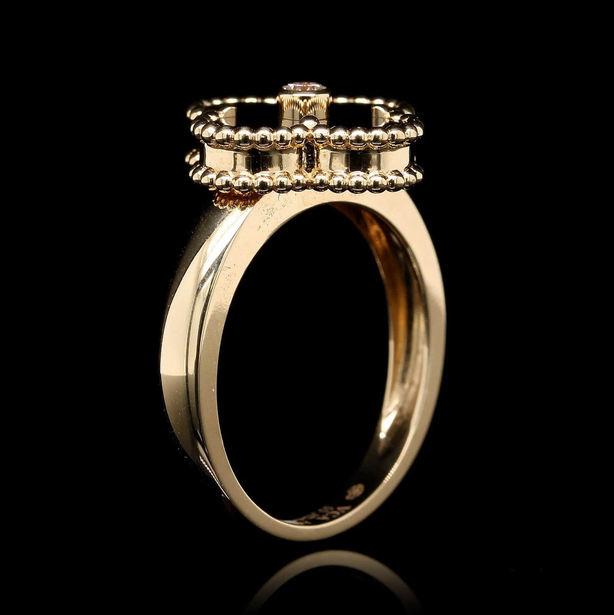 Van Cleef & Arpels - Vintage Alhambra Ring - Ring Woman Yellow Gold