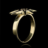 Elizabeth Showers 18K Yellow Gold Estate Diamond Ring