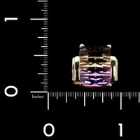 14K Yellow Gold Estate  Ametrine Ring