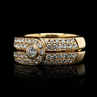 Di Modolo 18K Yellow Gold Estate Diamond Ring