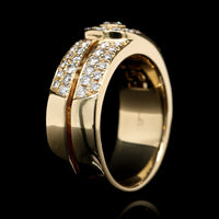 Di Modolo 18K Yellow Gold Estate Diamond Ring
