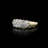 14K White Gold Estate Diamond Ring