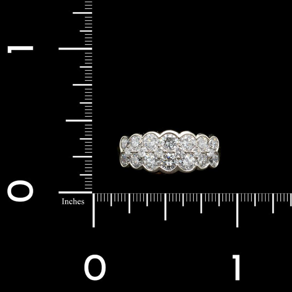 14K White Gold Estate Diamond Ring
