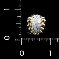 18K Two-tone Gold Estate Diamond Ring